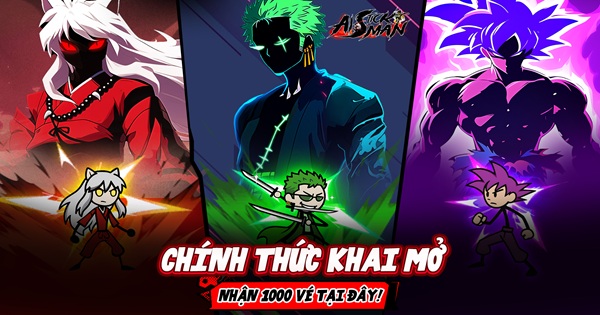 AI Stickman – Vũ Trụ Người Que Chính Thức Ra Mắt – Tặng 300 Giftcode