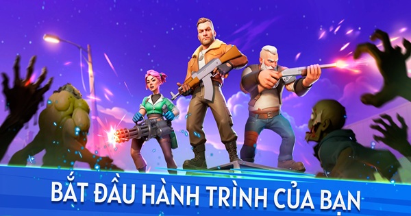 Dead.io: Zombie Survival – Game bắn súng diệt zombie góc nhìn isometric