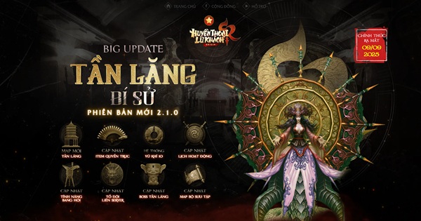 SROM – Huyền Thoại Lữ Khách ra mắt “Tần Lăng Bí Sử” ngày 09/09/2025